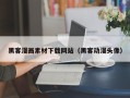 保山黑客漫画素材下载网站（黑客动漫头像）